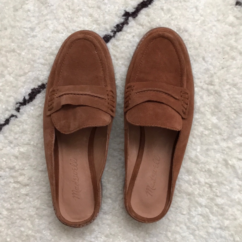 Madewell Brown Loafer/Mule Slides / Size 6
